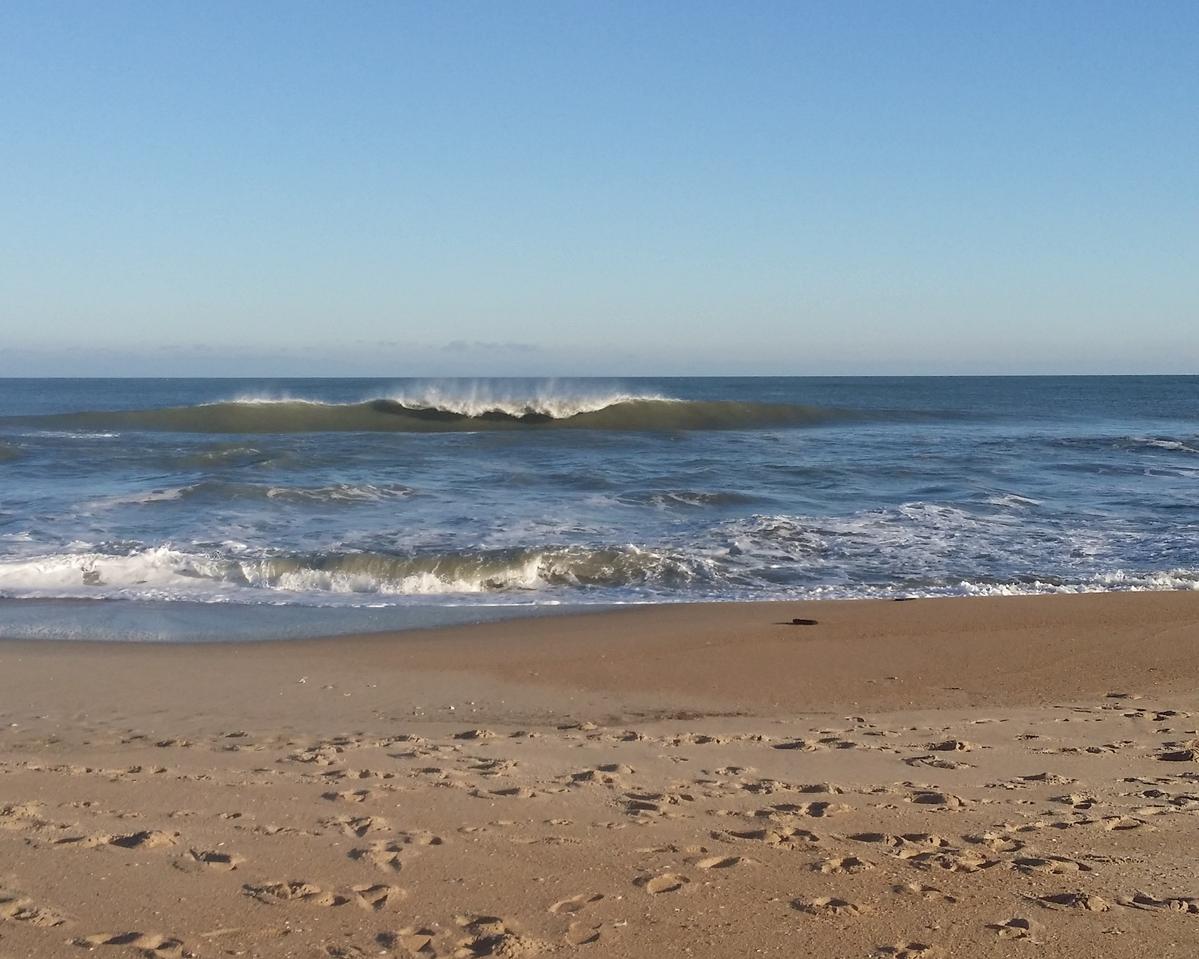 Hatteras Surf And Wind Report 1/16/2015